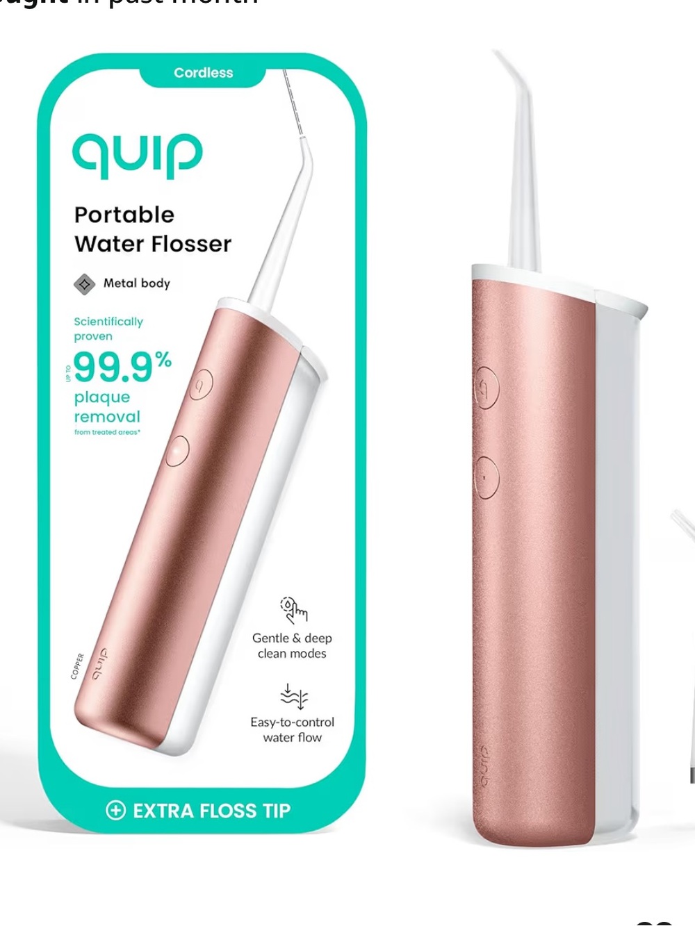 New Quip Portable Water Flosser